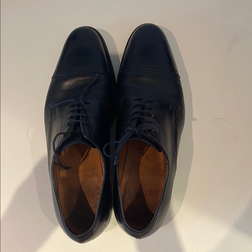 Hermes Classic Black Men's Dress Shoes